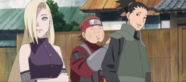 Ino, Chouji, and Shikamaru